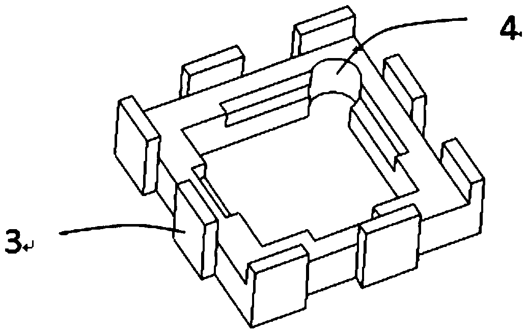 A high-power crimping type igbt device