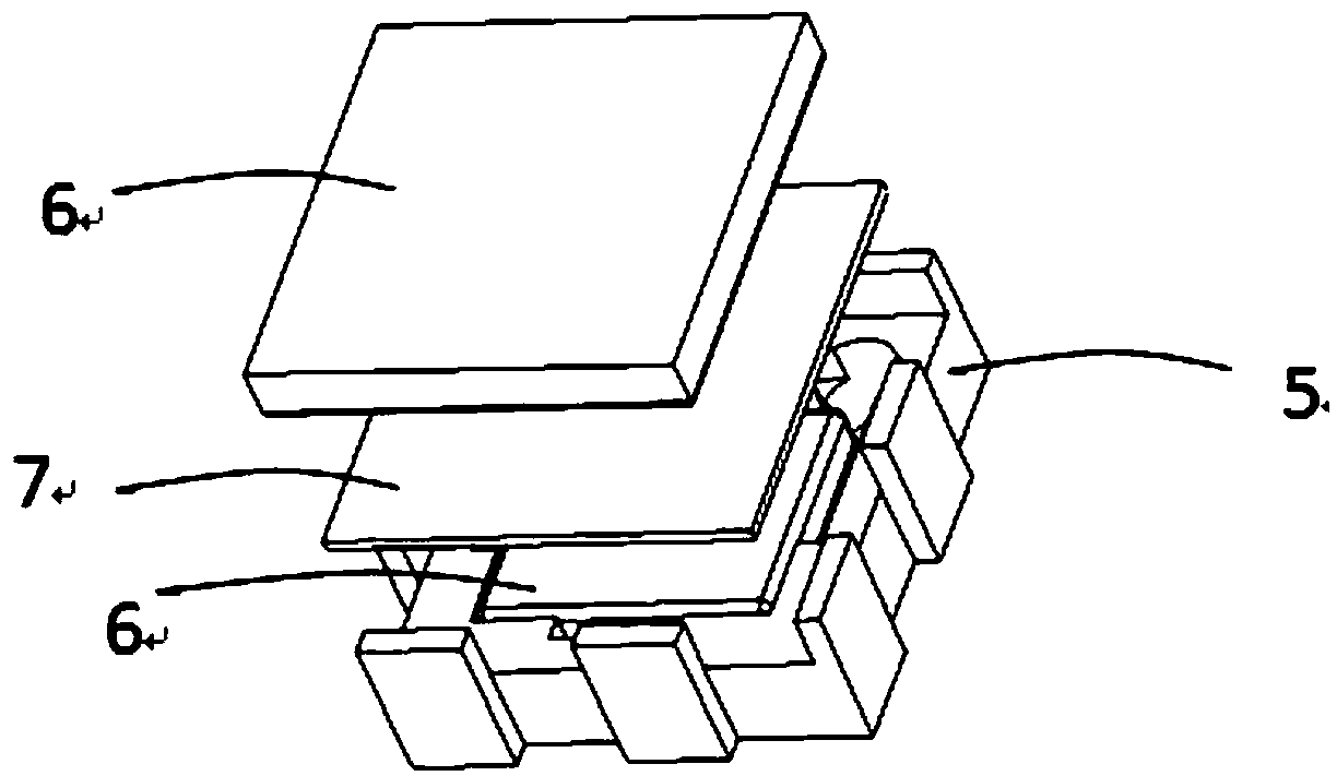 A high-power crimping type igbt device