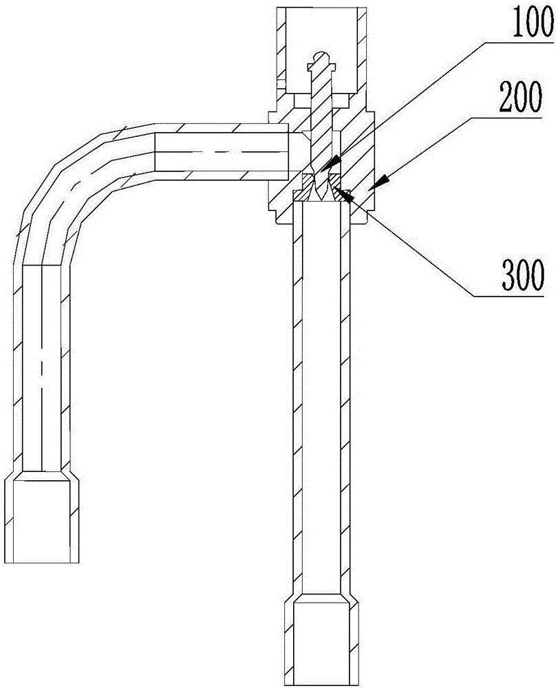 Throttle structure and pressure drop device