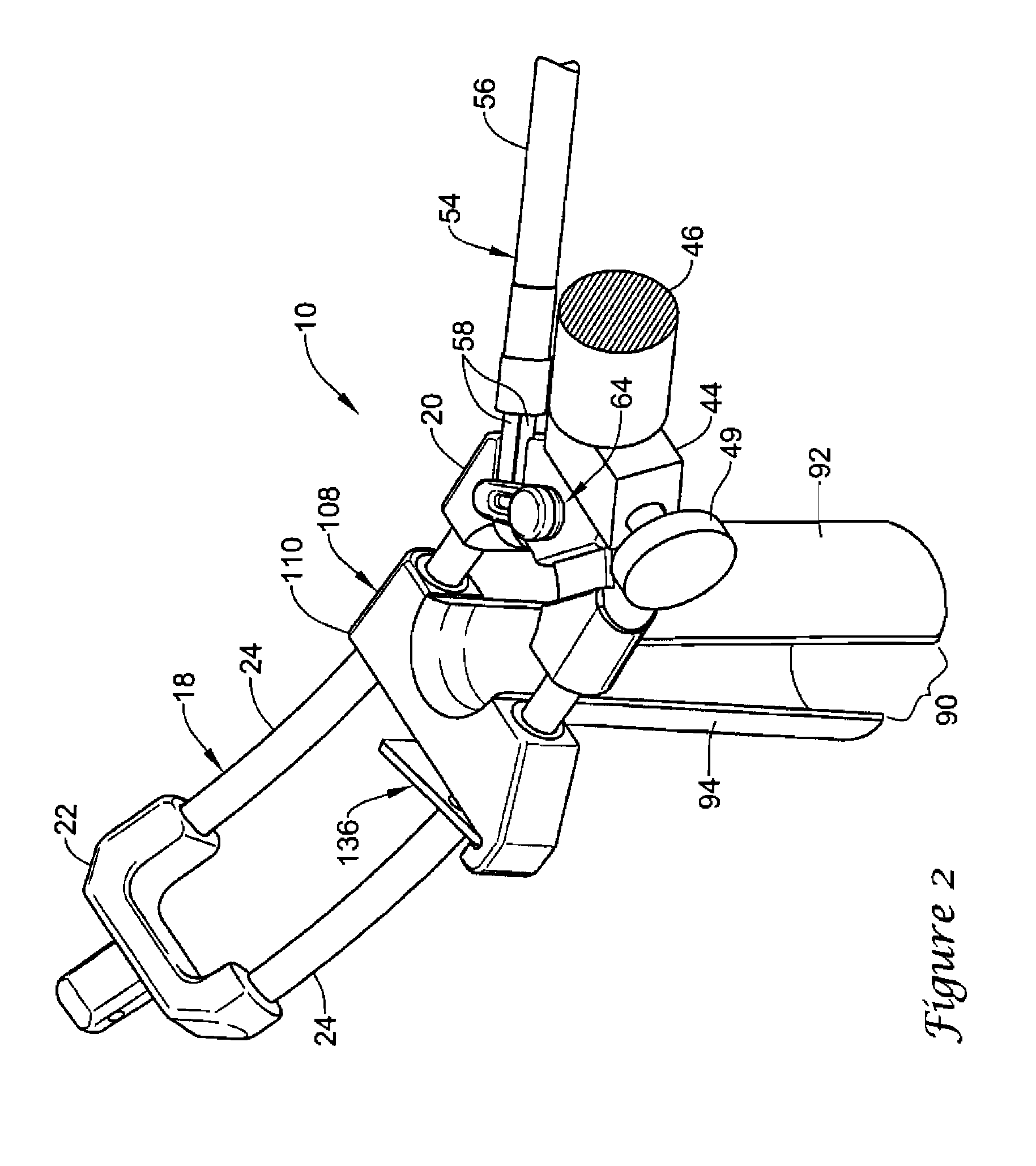 Surgical access system and method of using the same