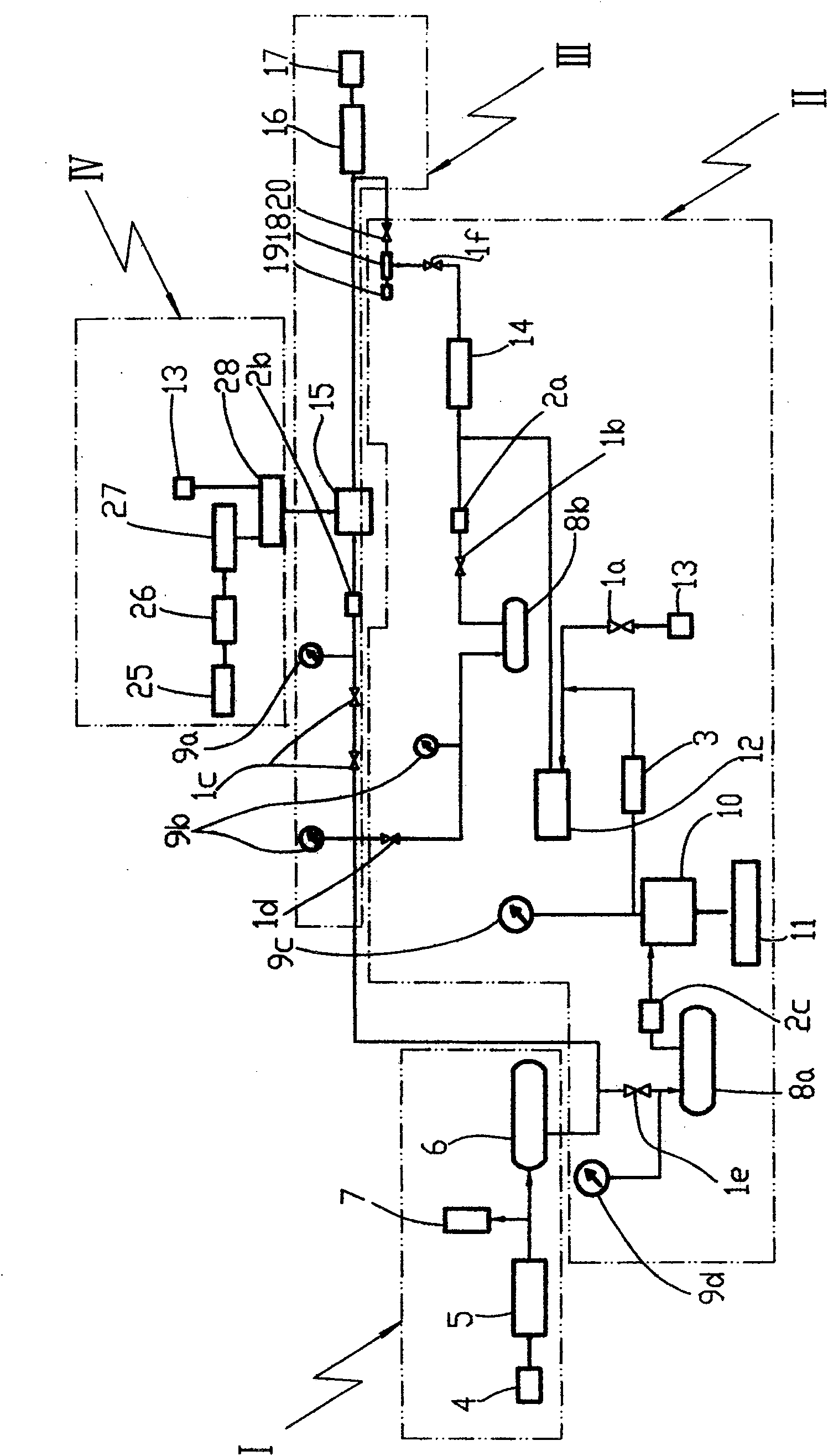 Preparation method of light foam concrete and its main machine