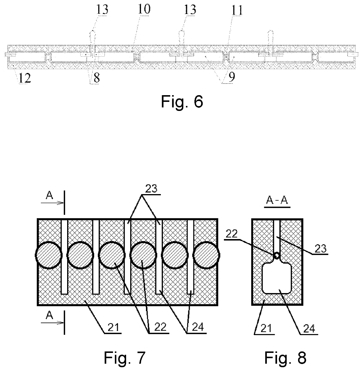 Arrester with pressurizing chambers