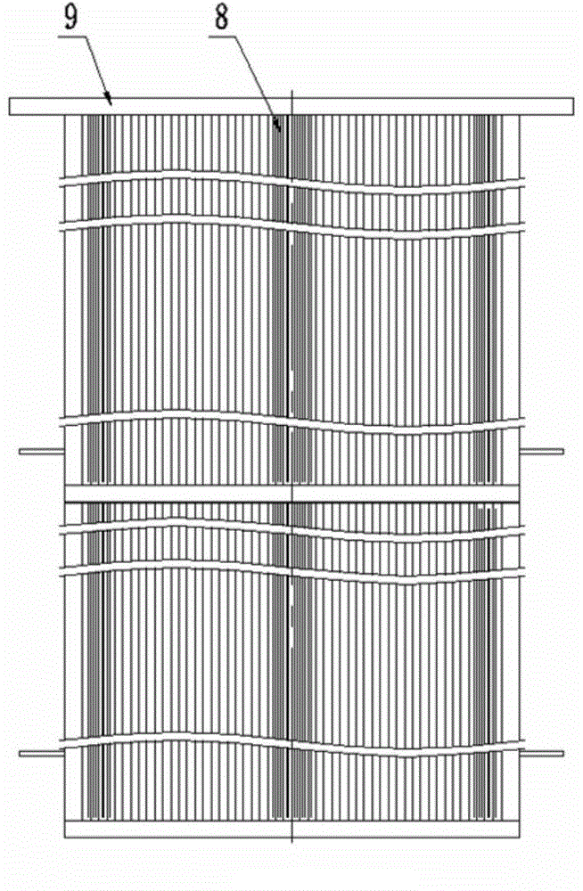 High-temperature electric dust-removing system for flue gas of industrial kilns