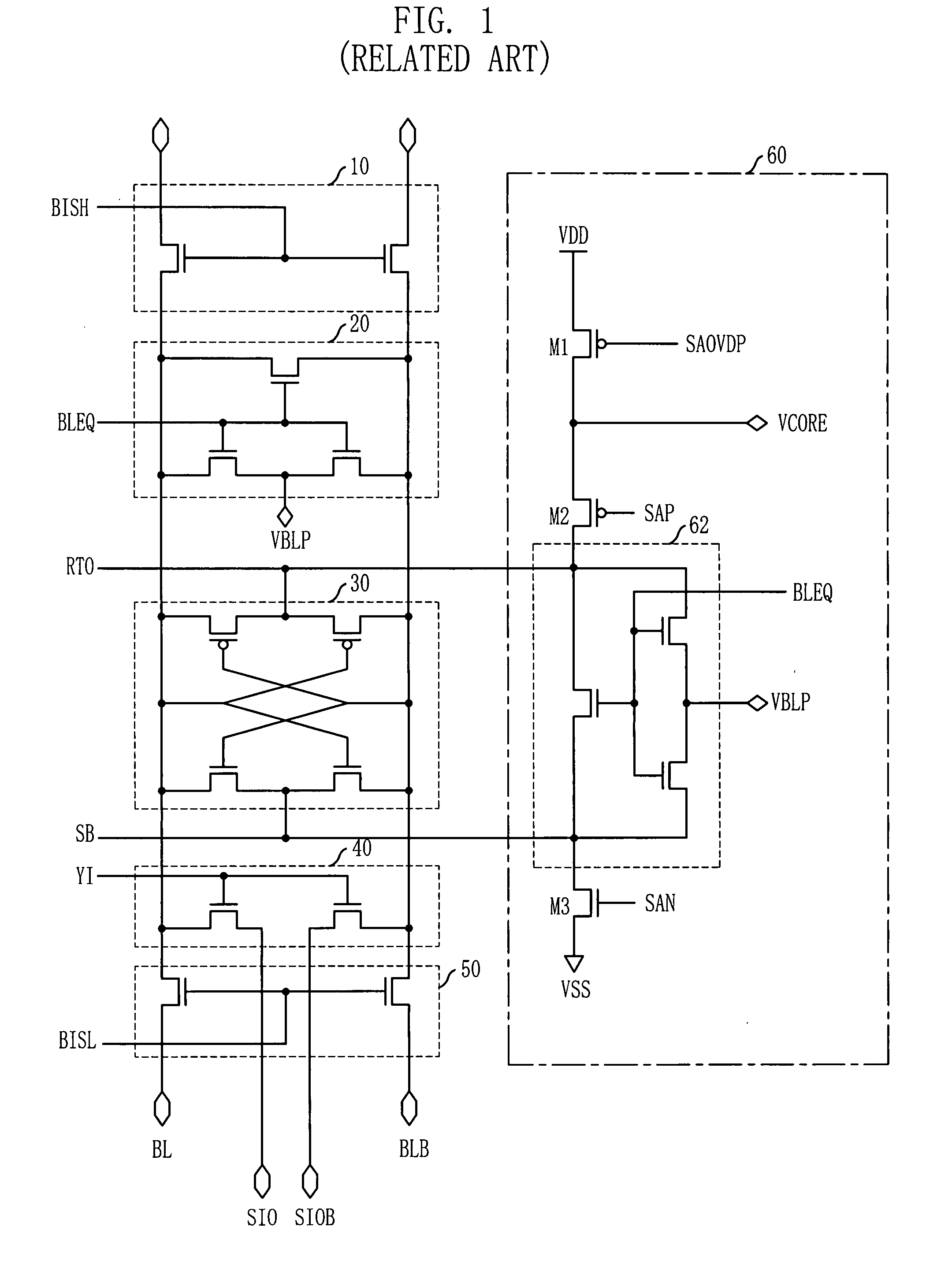 Over driver control signal generator in semiconductor memory device