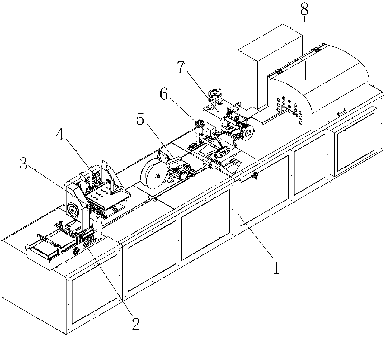 Intelligent high-speed film edge sealing machine