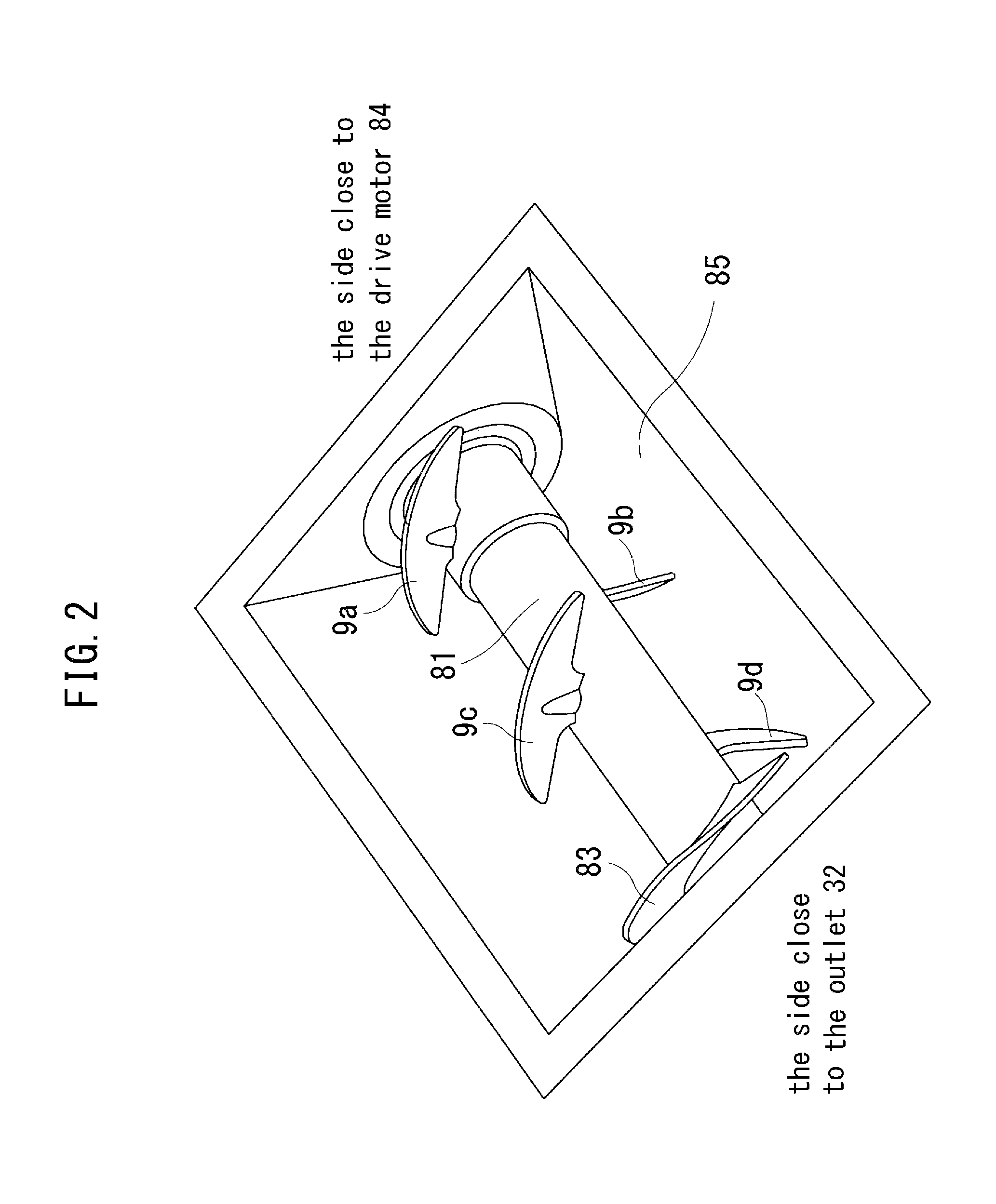 Powder/particulate material agitator