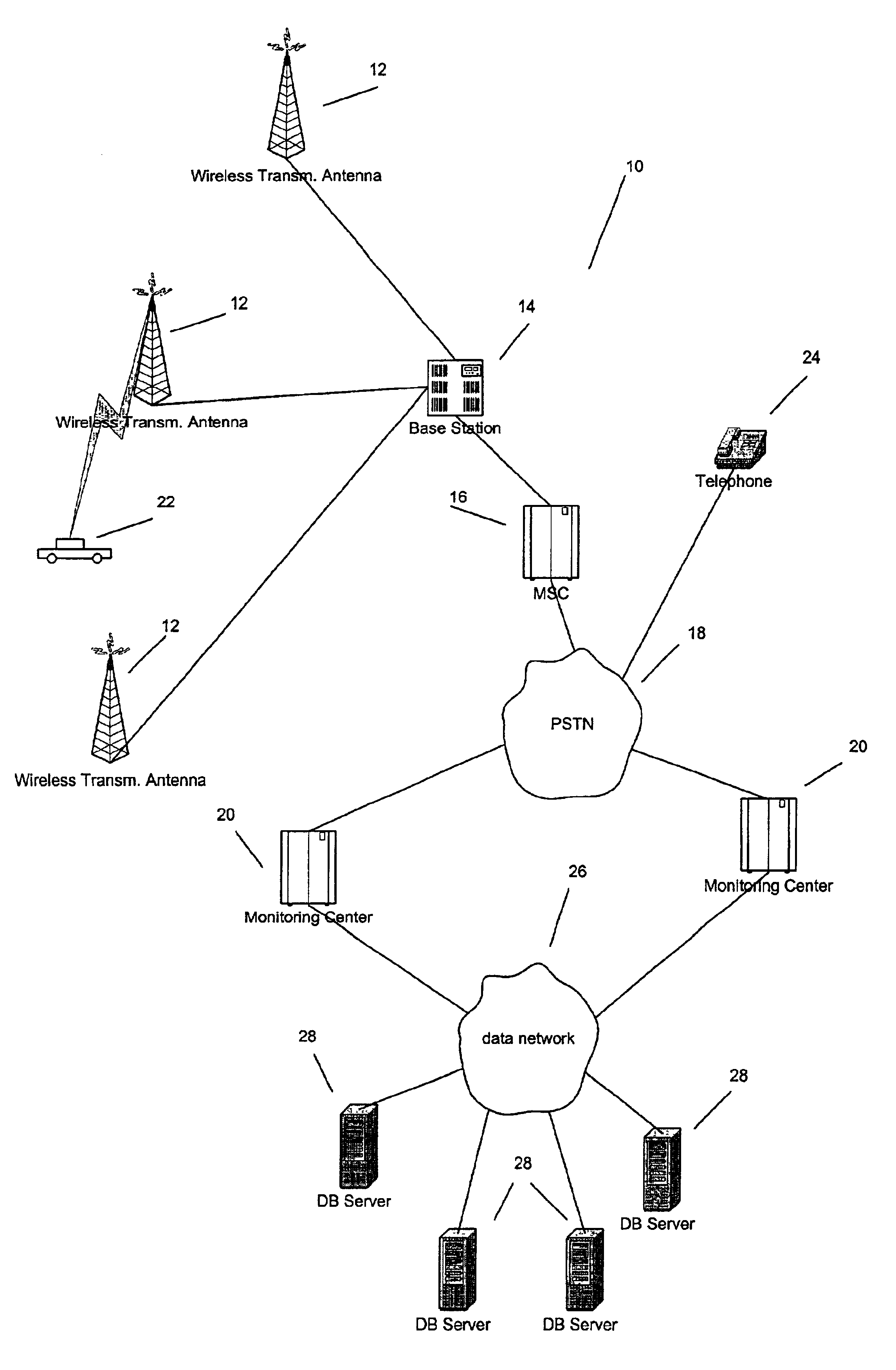 Systems and methods for distributed processing of location information associated with emergency 911 wireless transmissions