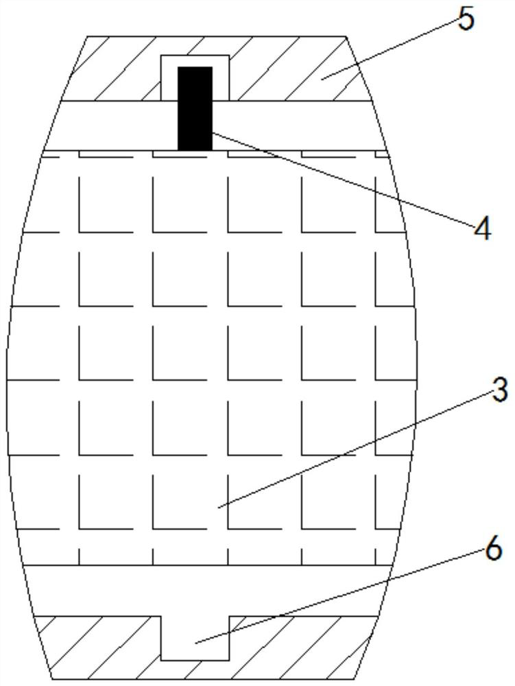 Cable laying auxiliary device for detecting whether cable skin is intact