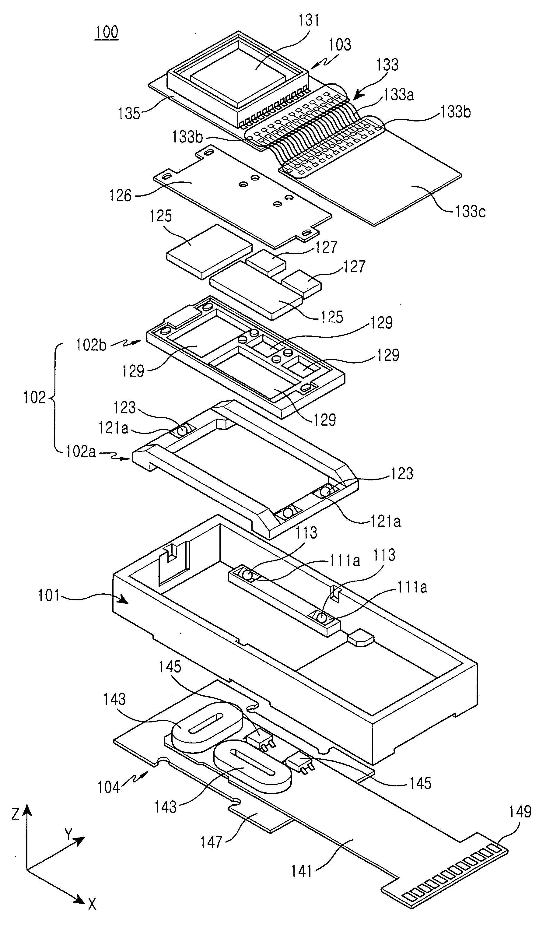 Optical image stabilizer for camera lens assembly