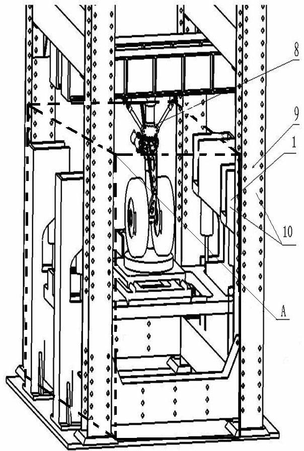 Three-dimensional steering mechanism load simulator and loading method therefor