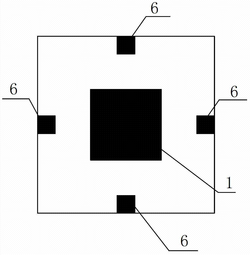 Shock isolation and fall prevention device of ultra-high voltage converter transformer