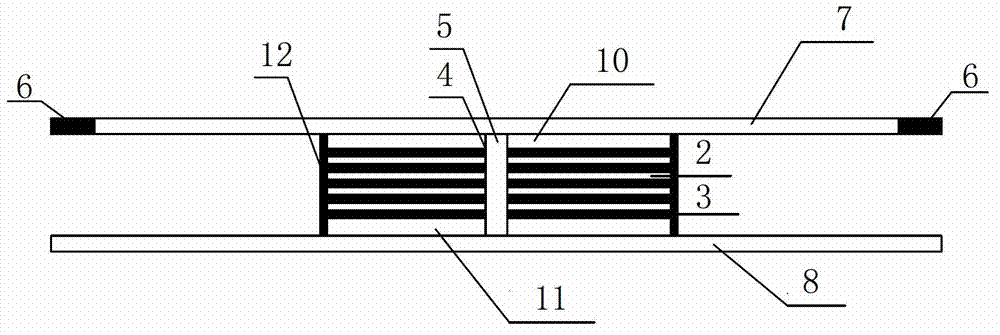 Shock isolation and fall prevention device of ultra-high voltage converter transformer