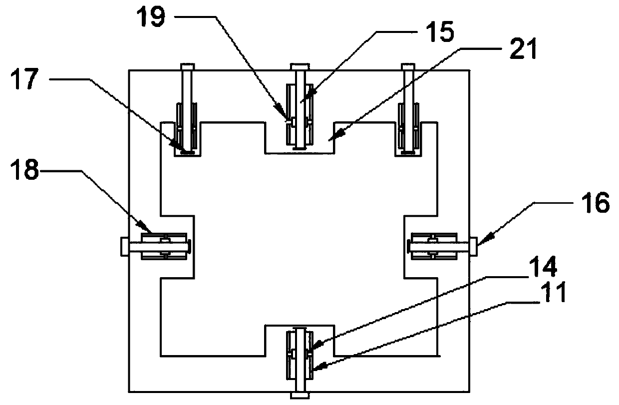 Prone position operation face position adjusting device