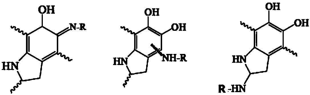 Polyamine-loaded opening material and preparation method and application thereof