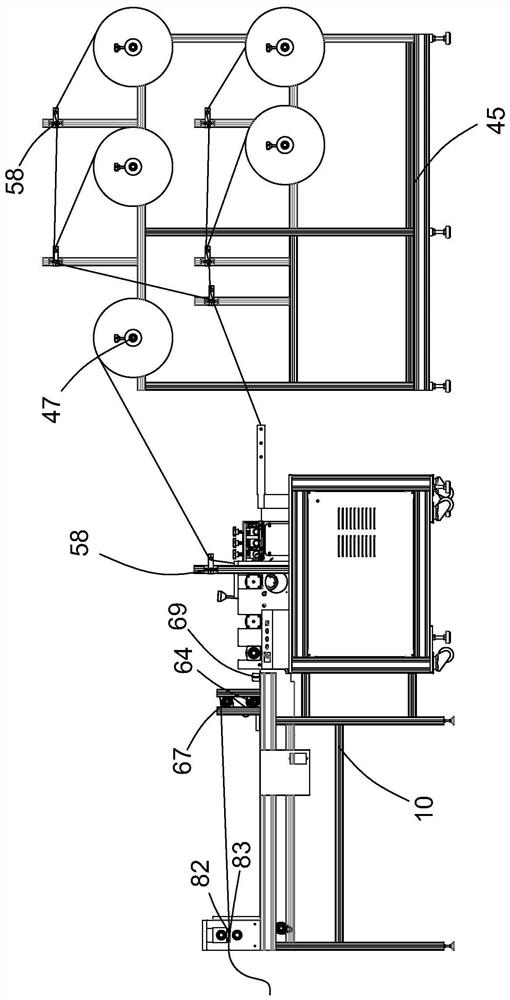 Mask forming machine