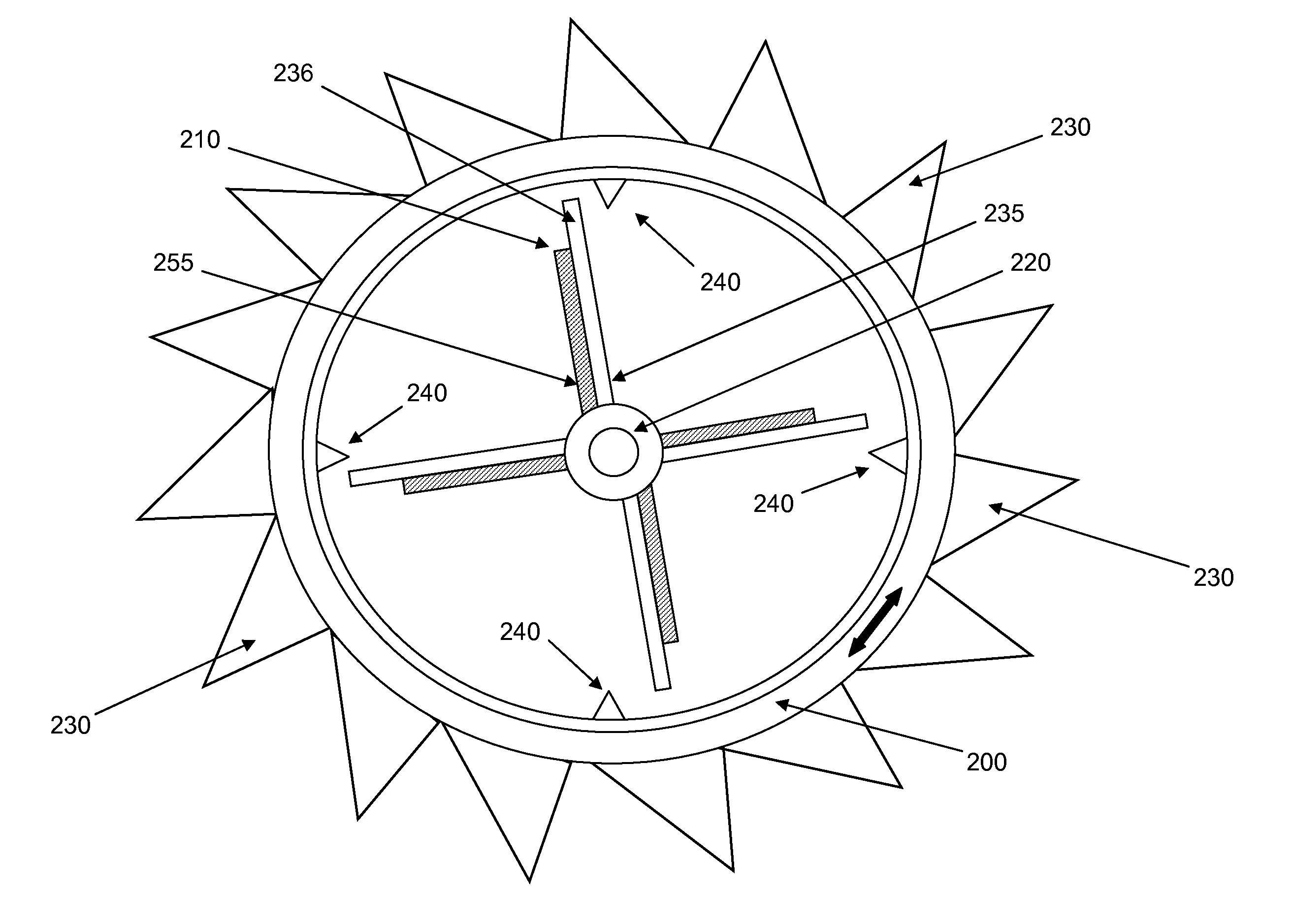 Method and system for fluid wave energy conversion