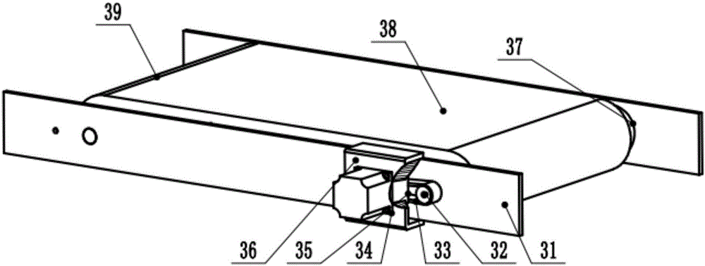 Automatic agent coating device for glass slide