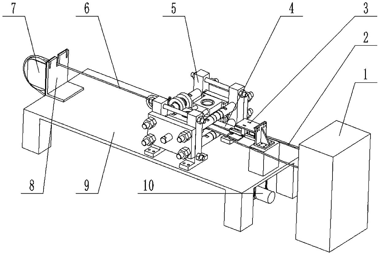 An experimental device for high frequency resistance welding