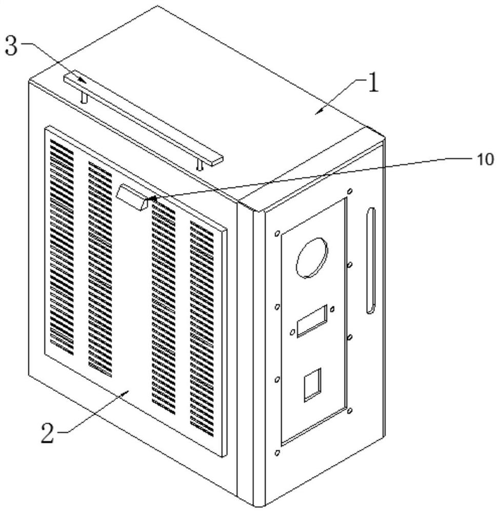 A case side panel locking system and locking method thereof