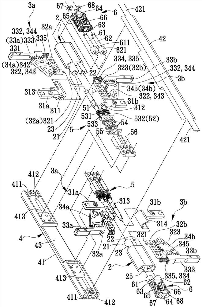 Hinge module for folding units