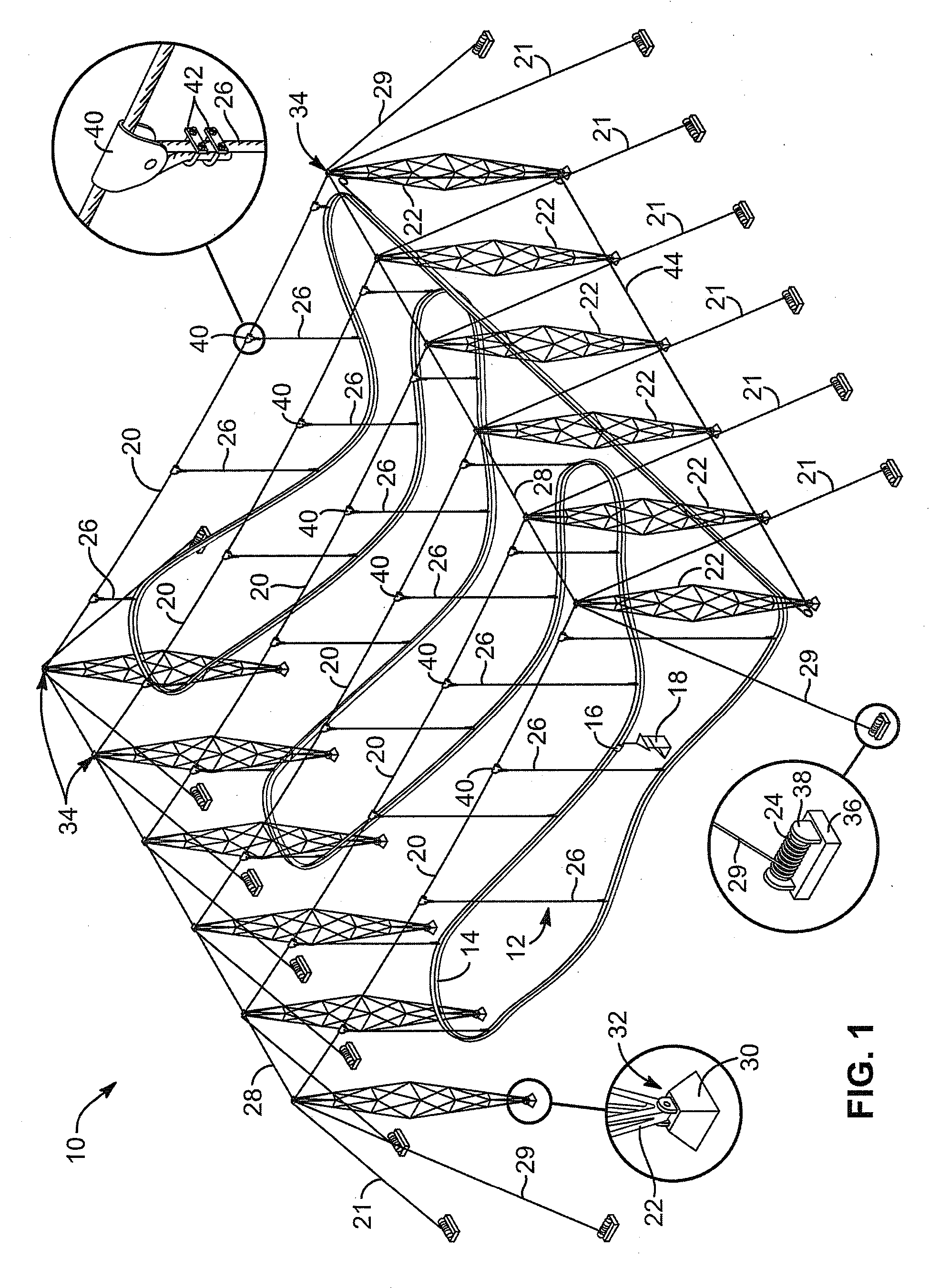 Suspended coaster rail apparatus and method