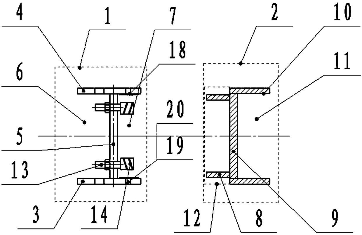 A building wall panel connection structure and connection method thereof