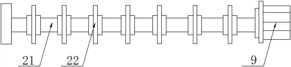 Corn stalk peel and core separator