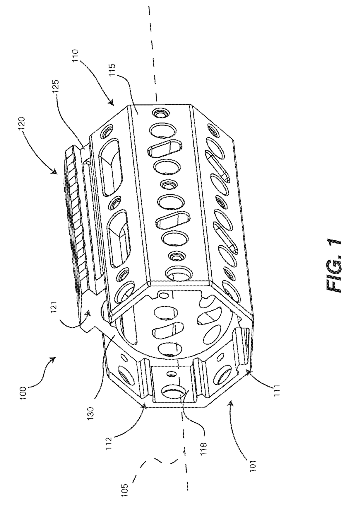 Modular handguard device for a firearm