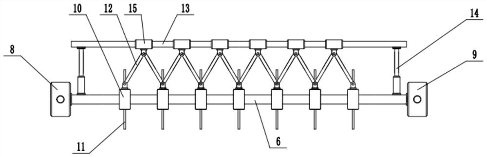 Equidistant cutting structure and automatic dicing device for soya bean product processing