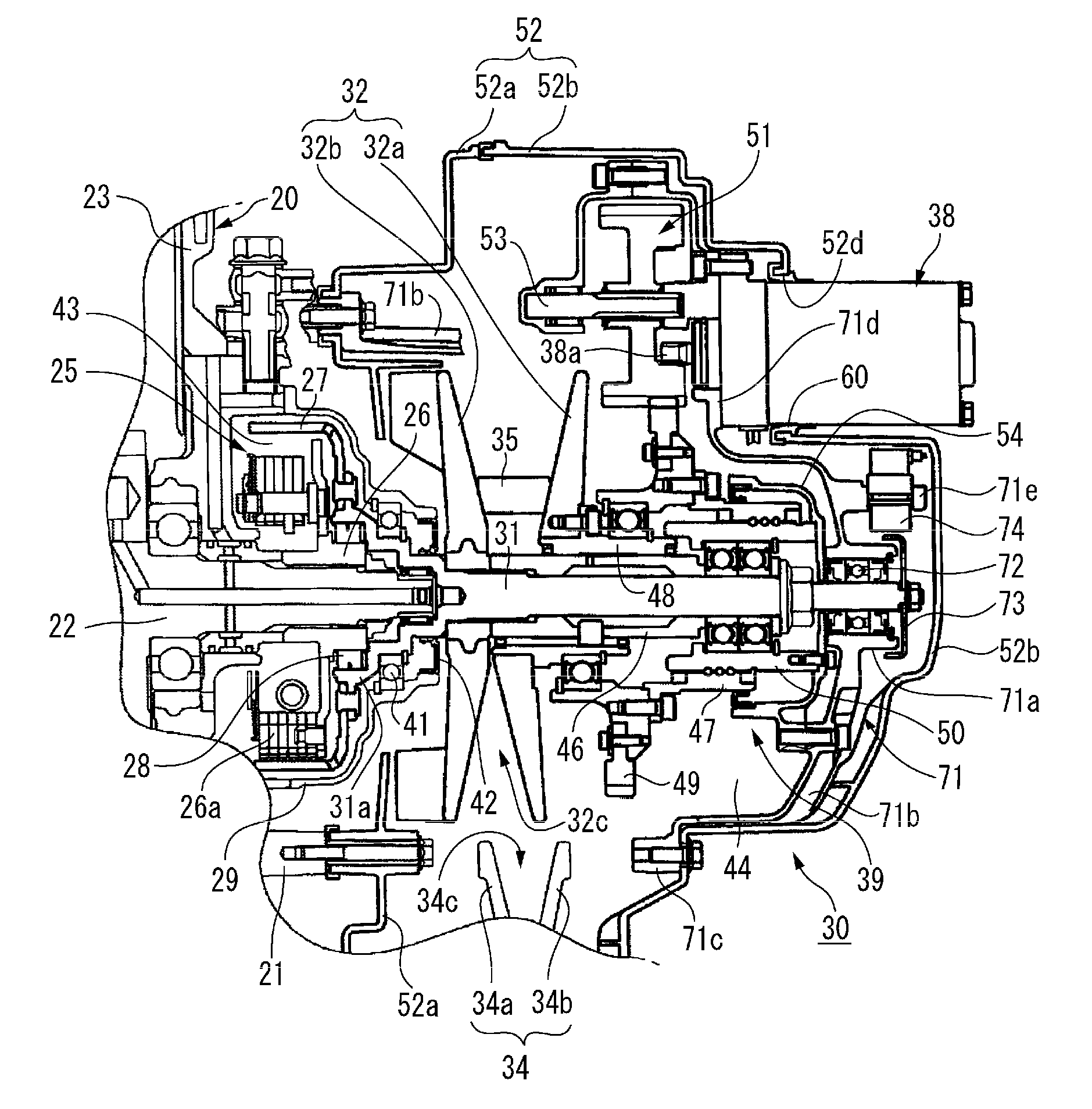 Straddle-type vehicle and power unit