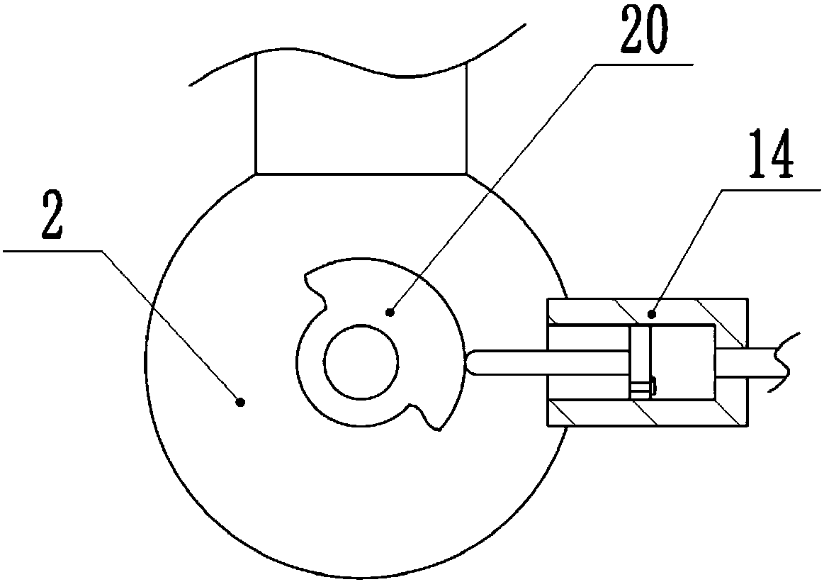 Crusher for waste plastics