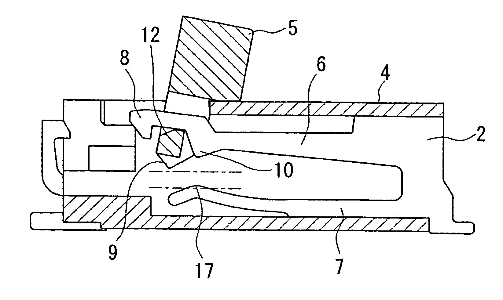 Electrical connector for flexible flat cable