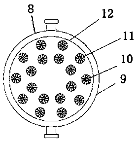 Device and method for generating electricity through strong brine