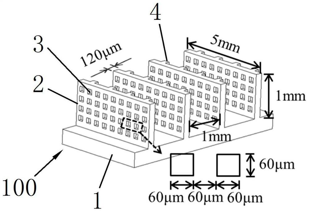 Non-destructive transfer droplet surface and preparation method and non-destructive transfer droplet method