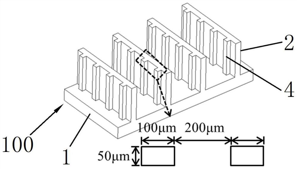 Non-destructive transfer droplet surface and preparation method and non-destructive transfer droplet method