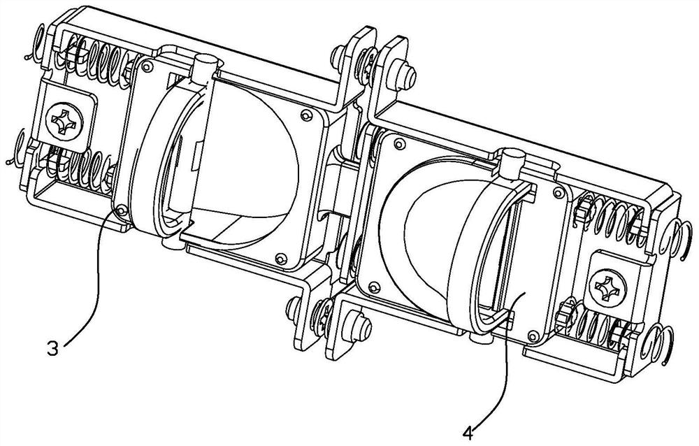 A tool-free quick-release double-door panel and a server having the same