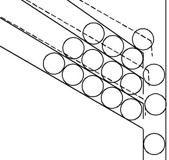 Multi-track pennisetum sinese seeding apparatus and seeding method thereof