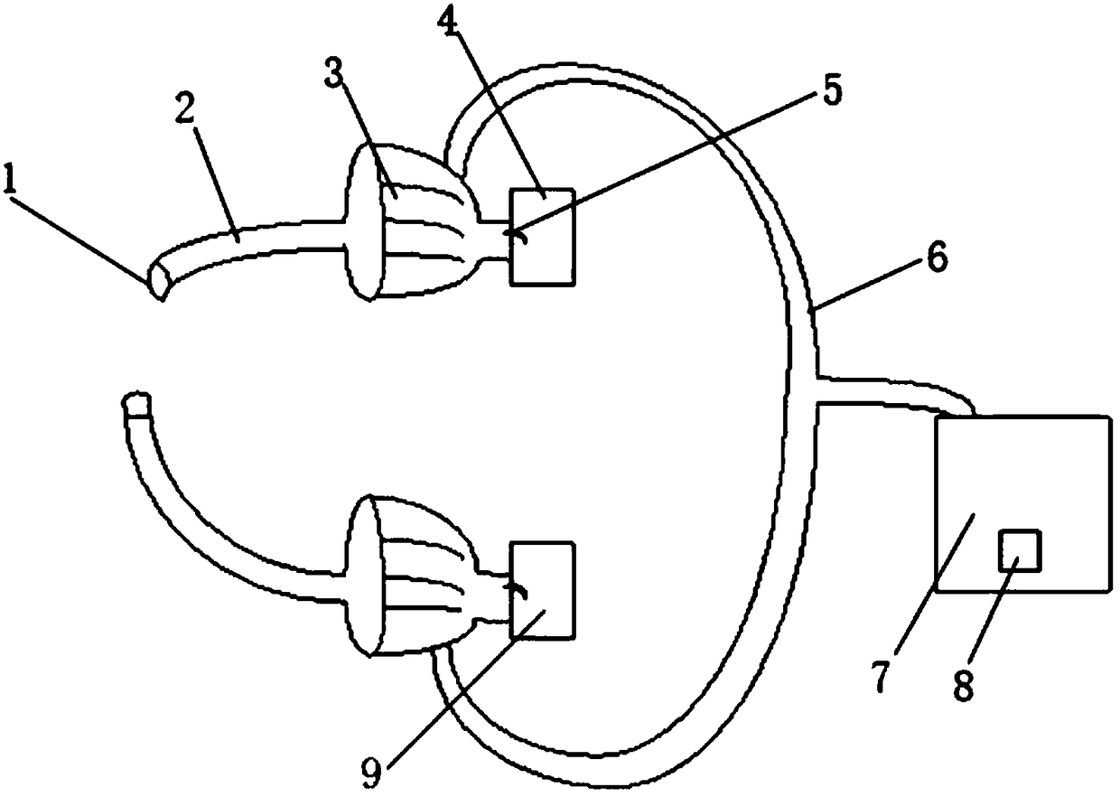 Wearable-type electric double-head breast pump