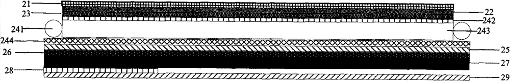 Electromagnetic handwriting liquid crystal display device