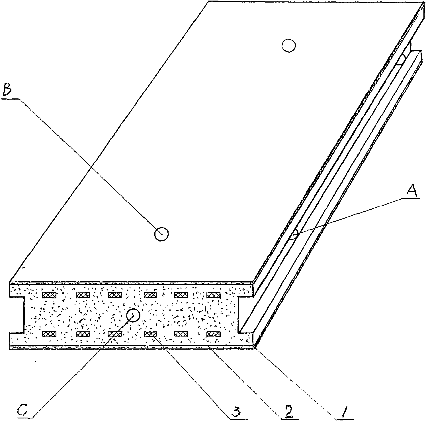 Light aggregate concrete outer wall batten