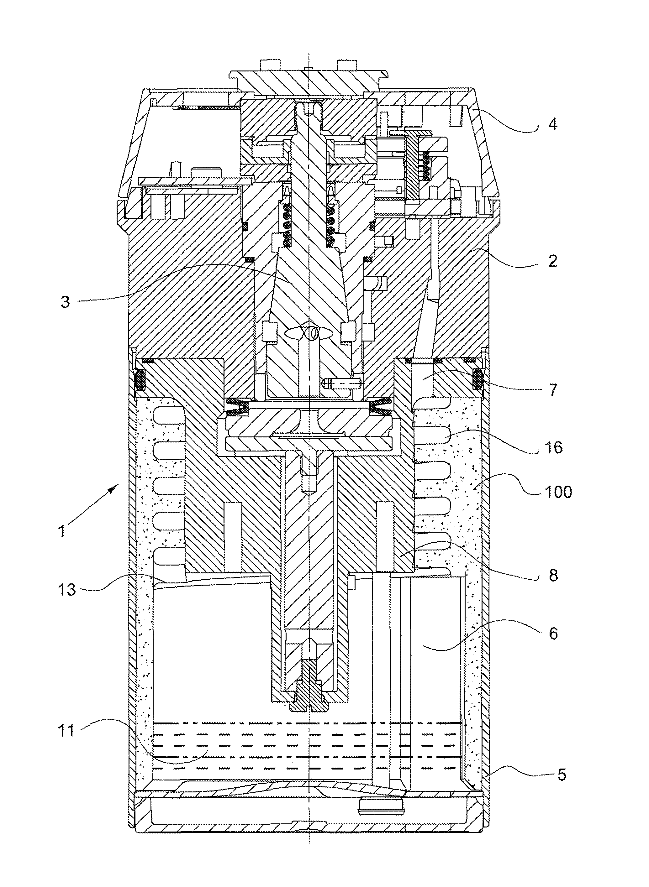 Wick for an anesthetic evaporator