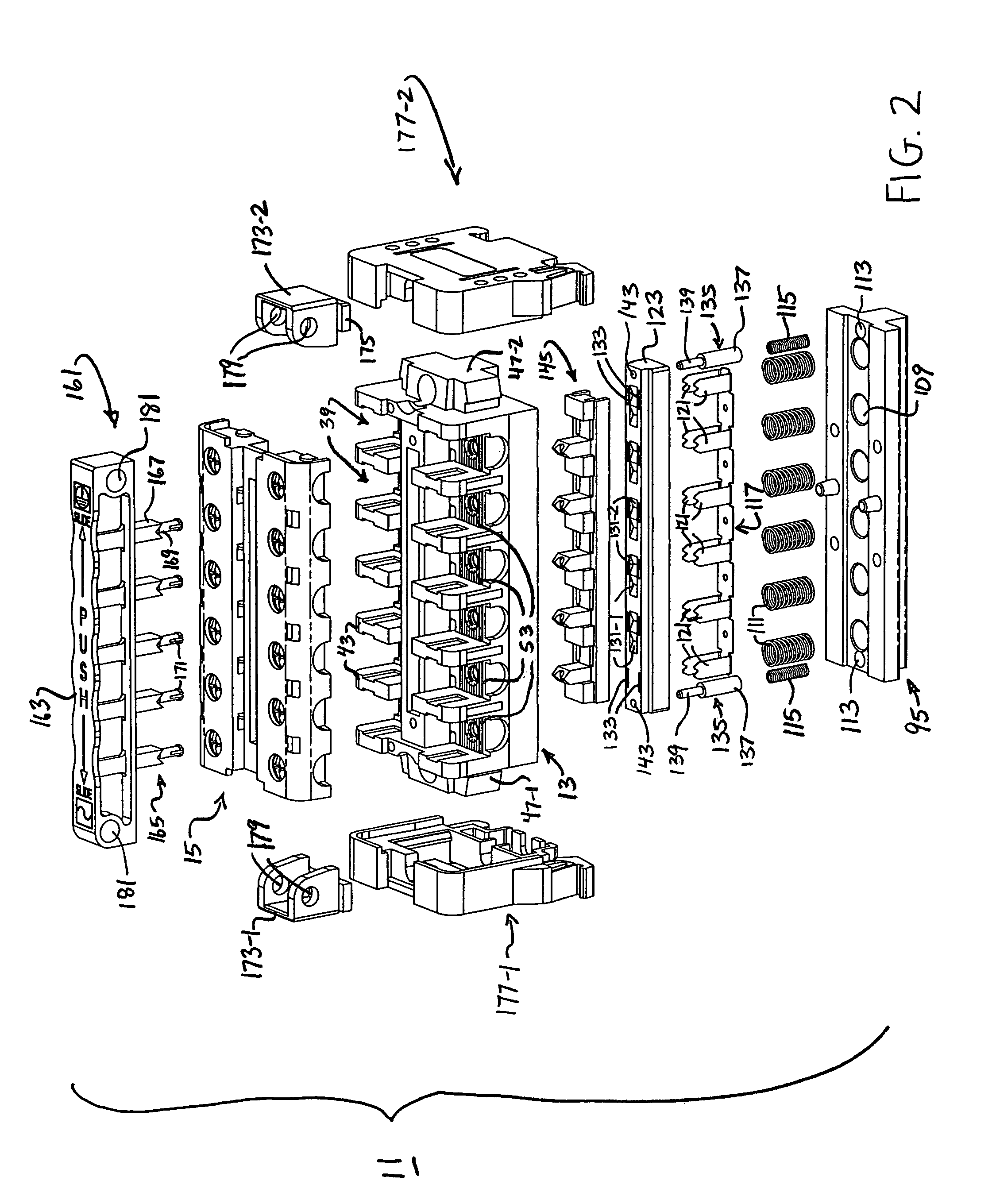 Electrical terminal block