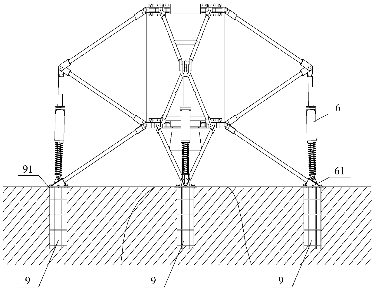 Liquid rocket power system commissioning method and device