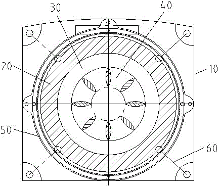 Washing machine with micro ring and eccentricity testing method