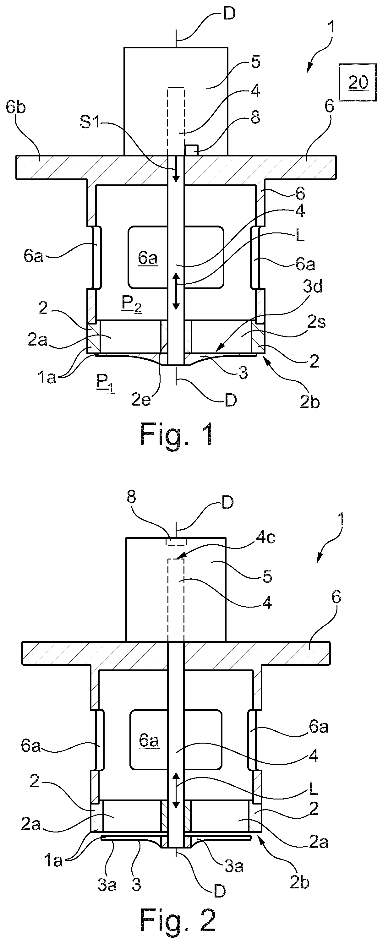 Piston compressor valve and method for operating a piston compressor valve