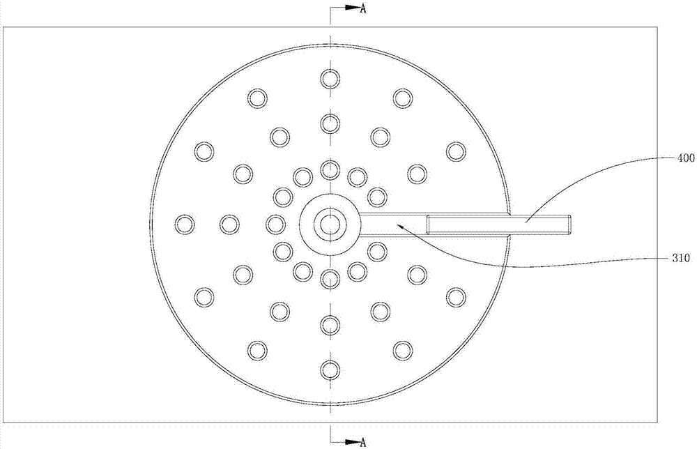 Overlapped heat radiation structure