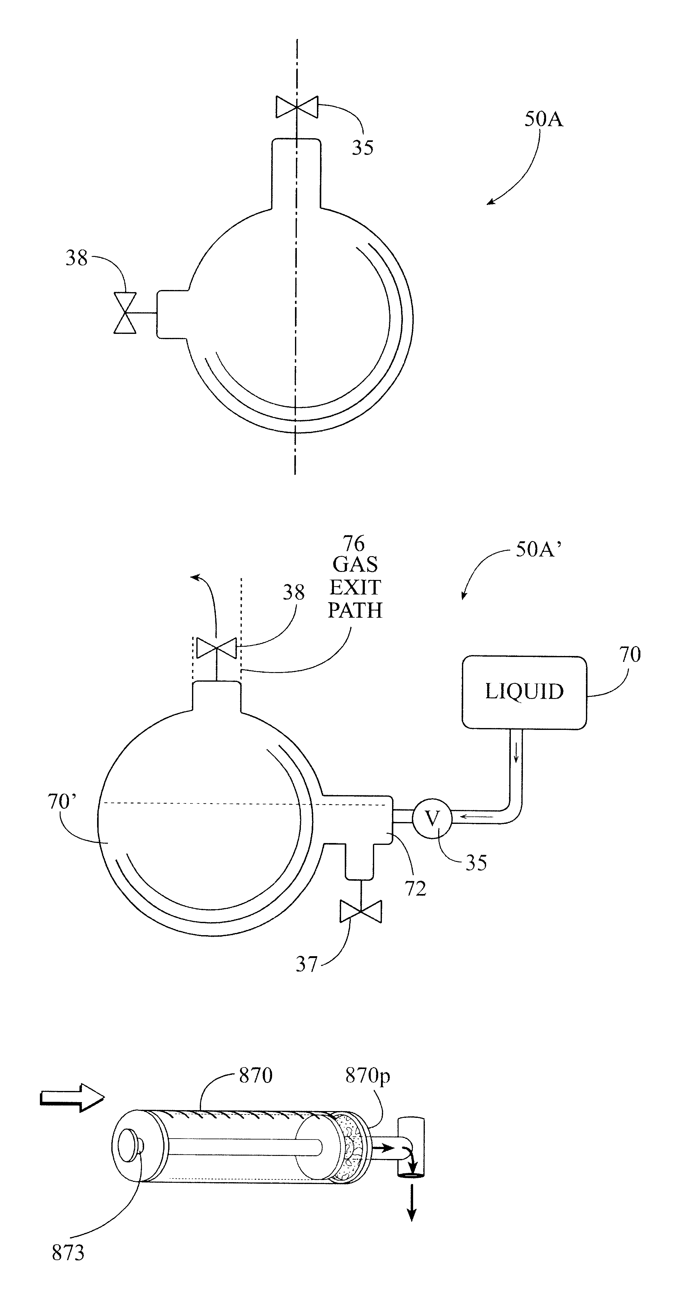 Meted hyperpolarized noble gas dispensing methods and associated devices