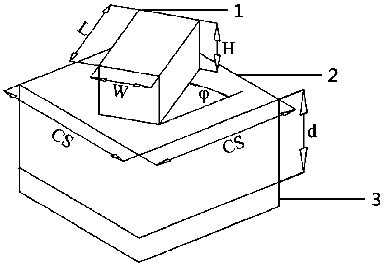 Dual-mode metasurface based on SOI material and dual-mode display application of dual-mode metasurface