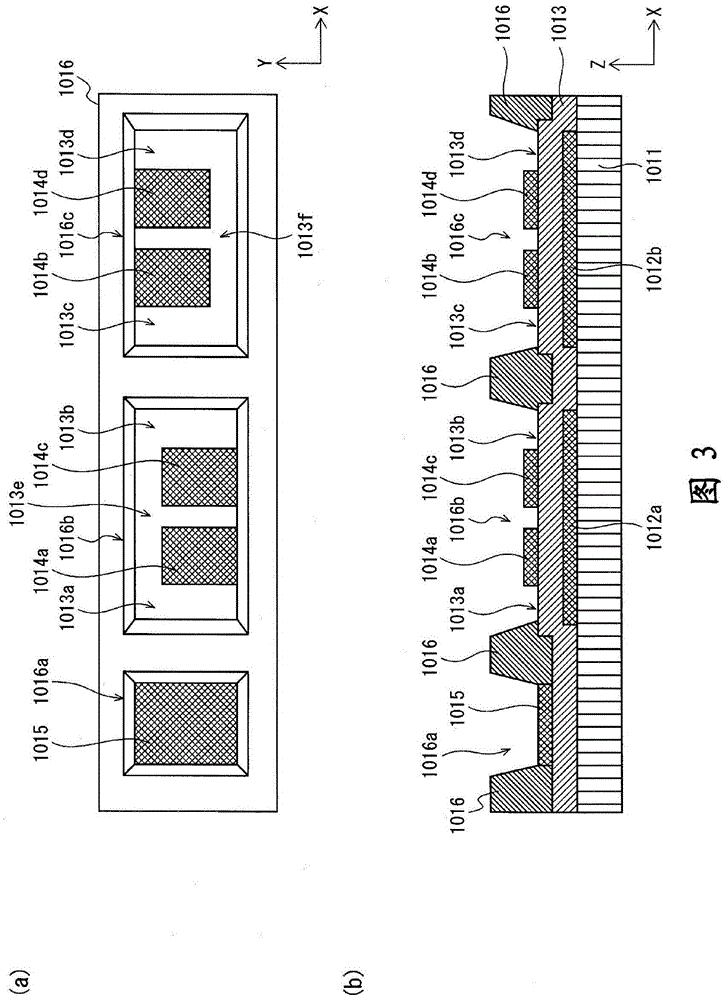 Thin film transistor device and manufacturing method thereof, organic el display element and organic el display device