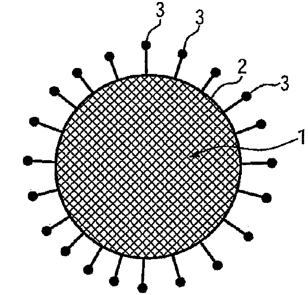 Medical instrument with X-ray marker particles and an MR marker